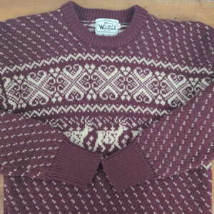 Vintage Women's Woorich Wool Winter Sweater
